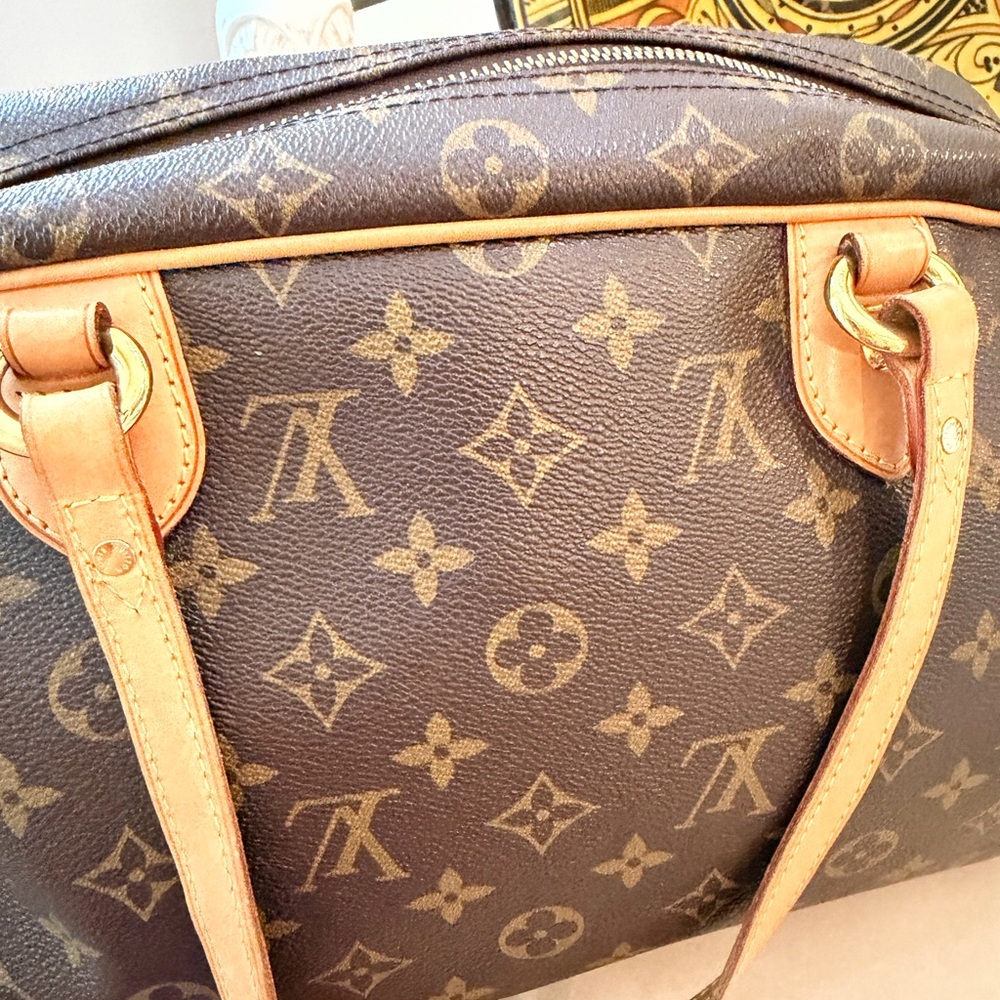 Louis Vuitton Brown and Tan Monogram Montorgueil PM Bag - Picture 6 of 16
